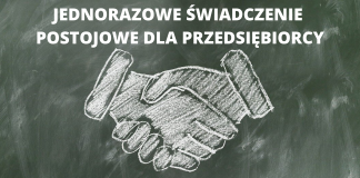 Świadczenie postojowe dla przedsiębiorcy jednorazowe świadczenie postjowe dla przedsiębiorcy