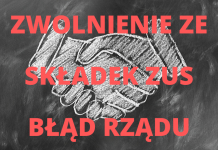 Czy rząd wie co uchwala Sejm? Limit przychodów zostaje zwolnienie ze składek zus - błąd rządu