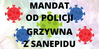 Złamanie zakazów epidemicznych. Mandat od policji mandat od policji i grzywna sanepidu